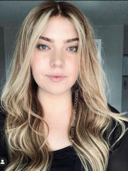 Ash blonde wig in color "CIARA" (mid-length) photo review