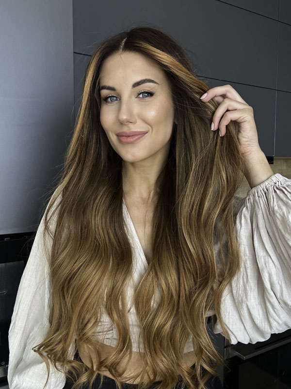 Natural hair wig ARIANA GRANDE Hairalicious