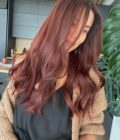 dark red wig dua lipa mid length 4
