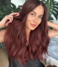 dark red wig dua lipa mid length 9