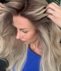 blonde wig KHLOE KARDASHIAN long 8