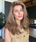 Wheat blonde wig MARGOT ROBBIE mid-length 3