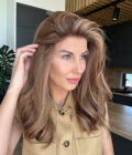 Wheat blonde wig MARGOT ROBBIE mid-length 7