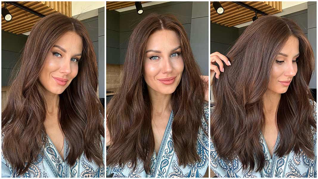 Selena Gomez Chocolate Brown Hair