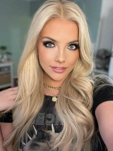 Face framing balayage wig in color "ELSA HOSK" (long) photo review