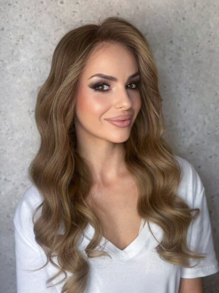Straight human hair wig in color "JENNIFER LOPEZ" (long) photo review